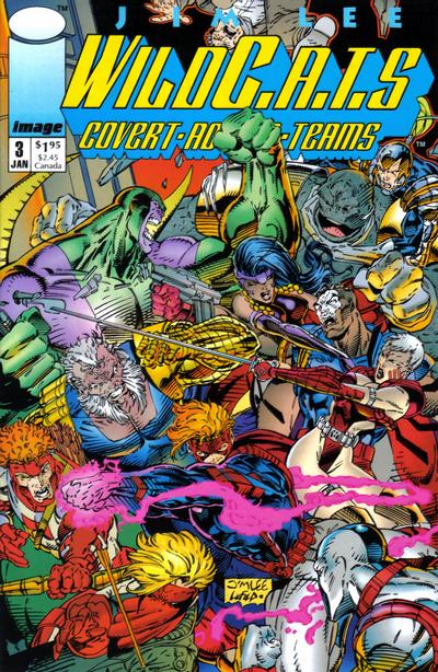 WILDCATS COVERT ACTION TEAMS (1992) #3 NEWSSTAND EDITION