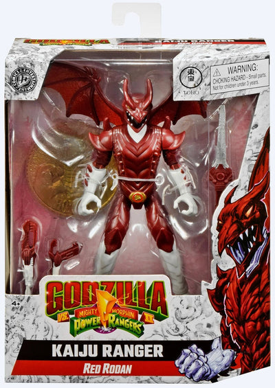 POWER RANGERS X GODZILLA KAIJU RANGER RED RODAN AF