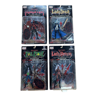 1997 MOORE CHAOS! COMICS AF - SET OF 4