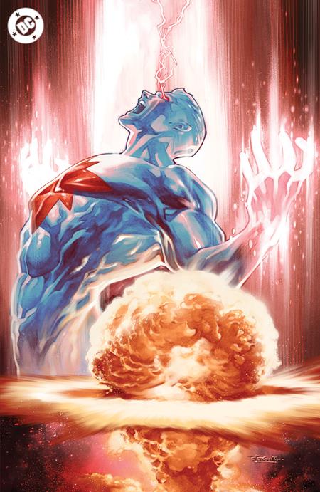 JUSTICE LEAGUE THE ATOM PROJECT (2025) #1 CVR D STEPHEN SEGOVIA FOIL VAR