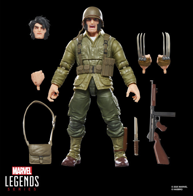 MARVEL LEGENDS SERIES WOLVERINE (WWII LOGAN) AF