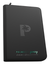 PALMS OFF GAMING COLLECTORS SERIES 9 POCKET BLACK ZIP TOP LOADER BINDER