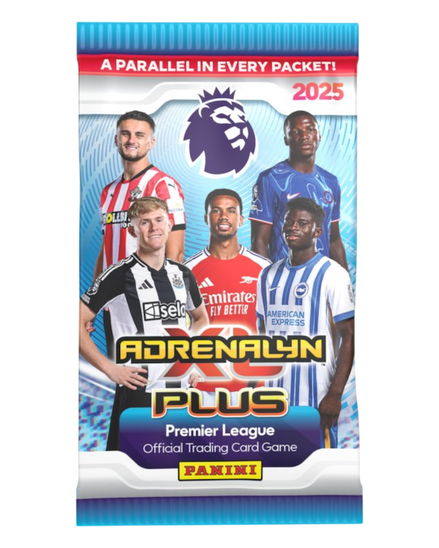 2025 PANINI PREMIER LEAGUE ADRENALYN XL PLUS SOCCER CARD BOX