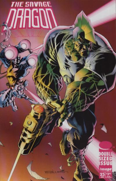 SAVAGE DRAGON (1993) #25 CVR B MATSUDA (FN/VF)