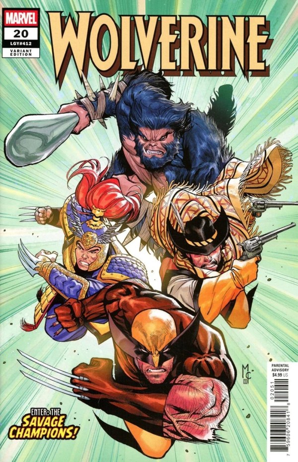 WOLVERINE (2024) #20 MARTIN COCCOLO CLASSIFIED SPOILER VAR