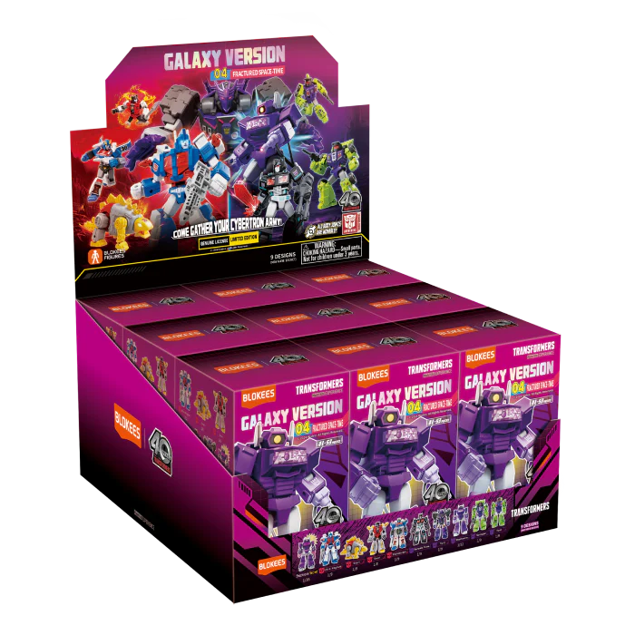 BLOKEES TRANSFORMERS GALAXY VER 4 MINI MODEL (BOX OF 9)