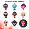 WWE SUPERSTARS CLIPPIES MYSTERY BAG TAGS