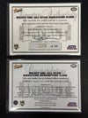 2001 SELECT NRL IMPACT ALL STAR GORDON TALLIS #AS1 009/100 SIGNED AUTOGRAPH WITH REDEMPTION CARD