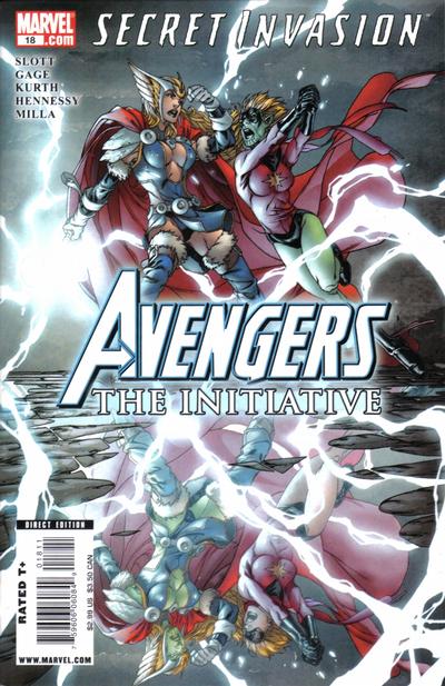 AVENGERS THE INITIATIVE (2007) #18 SI