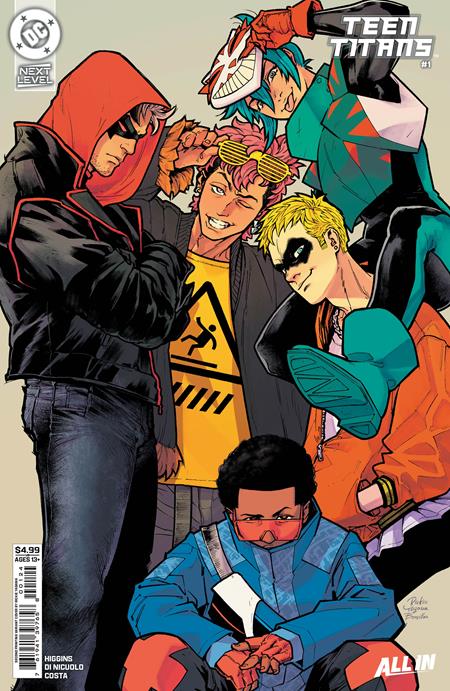 TEEN TITANS (2026) #1 SECOND PRINTING CVR B RICKIE YAGAWA & TAMRA BONVILLAIN CARDSTOCK VAR