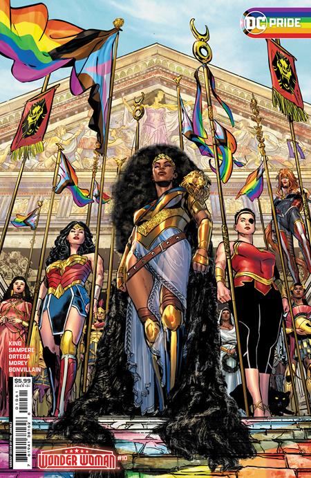 WONDER WOMAN VOL 6 (2023) #10 CVR D PHIL JIMENEZ DC PRIDE 2024 CARD STOCK VAR