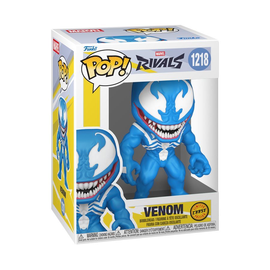 (CHASE) POP MARVEL RIVALS VENOM (BLACK SUIT) VINYL FIG