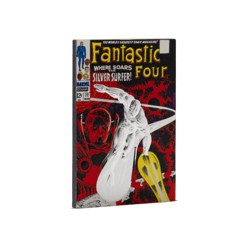 MARVEL ART IN MOTION - FANTASTIC FOUR #72 1oz SILVER COMIX COIN