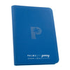 PALMS OFF GAMING COLLECTORS SERIES 9 POCKET BLUE ZIP TRADING CARD BINDER