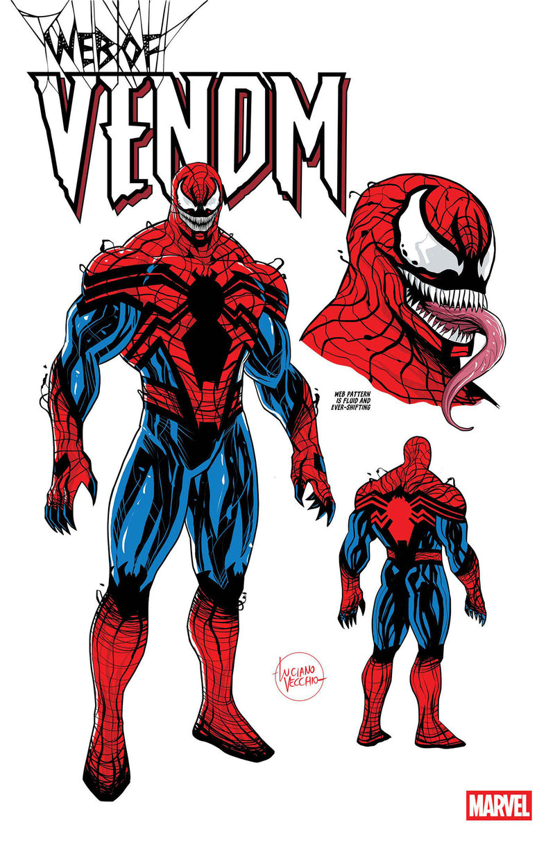 WEB OF VENOM (2026) #1 (ONE SHOT) 10 COPY INCV LUCIANO VECCHIO DESIGN VAR