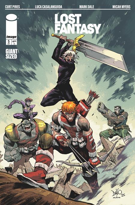 LOST FANTASY (2025) #5 CVR I MAXI DALLO YOUNGBLOOD TEAM UP VAR