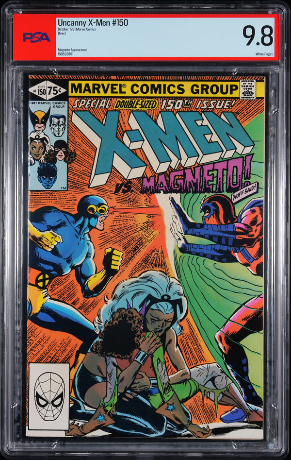UNCANNY X-MEN (1981) #150 DIRECT PSA 9.8