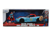 HOLLYWOOD RIDES 2006 CORVETTE Z06 W/DR. STRANGE FIG 1/24 DIE-CAST VEH