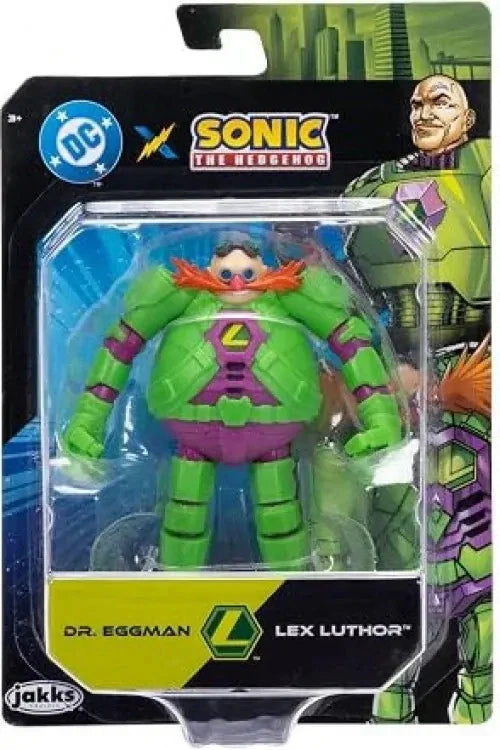 DC X SONIC 2.5IN DR. EGGMAN AS LEX LUTHOR AF