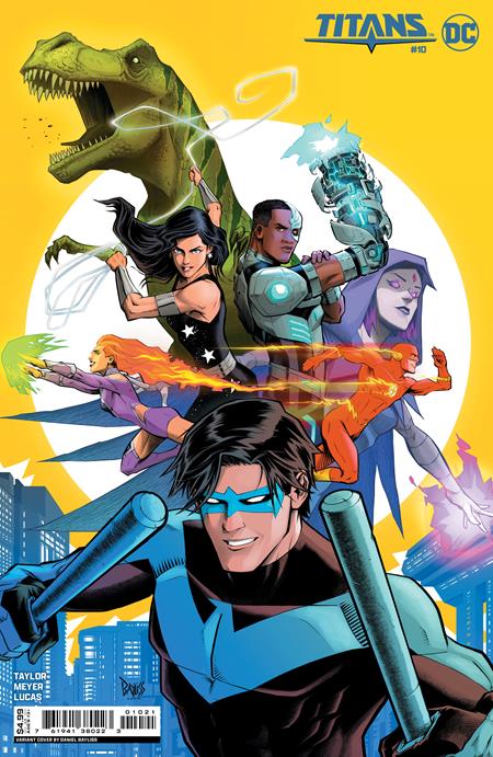 TITANS VOL 4 (2023) #10 CVR C DANIEL BAYLISS CARD STOCK VAR