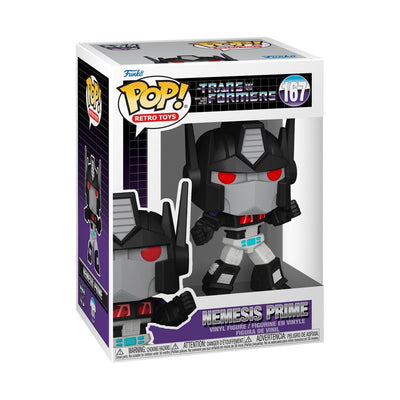 POP TRANSFORMERS G1 NEMESIS PRIME VINYL FIG