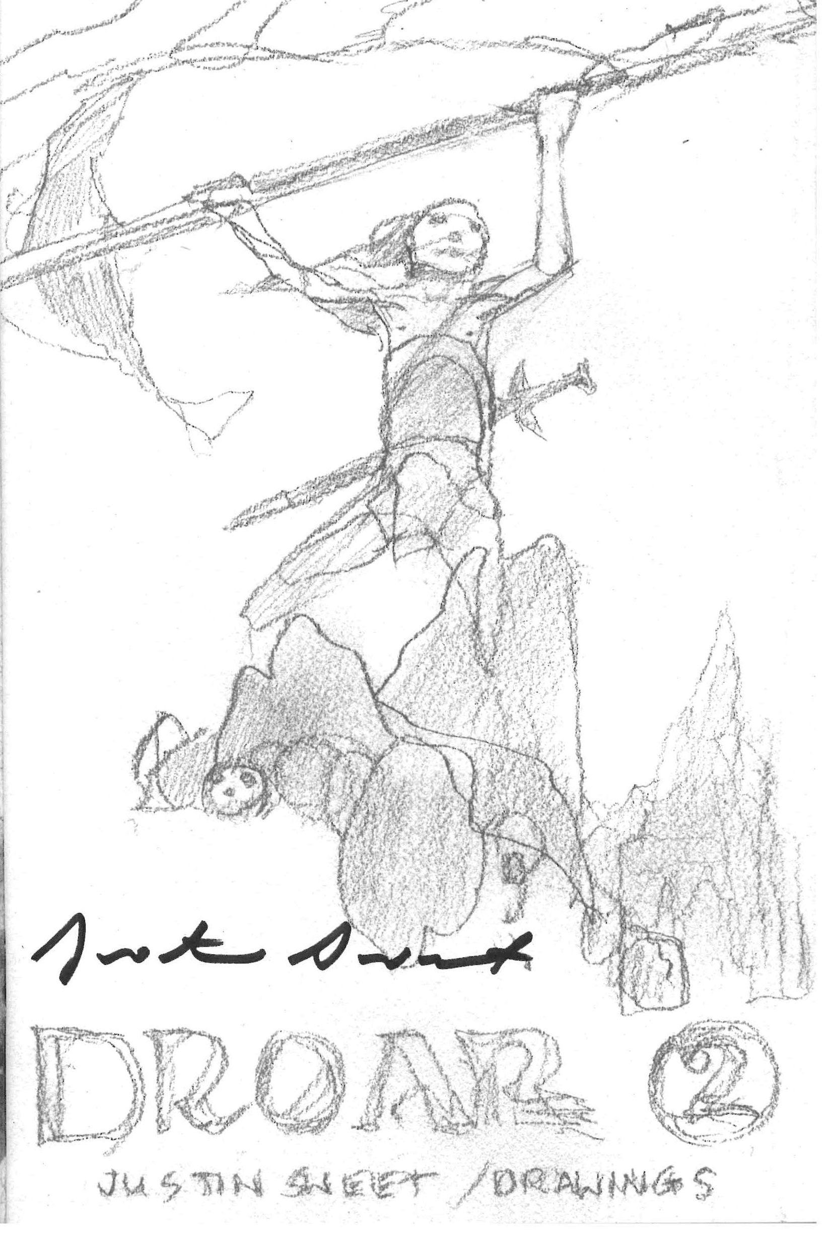 *SIGNED*JUSTIN SWEET DROAR SKETCHBOOK #2 (2008)