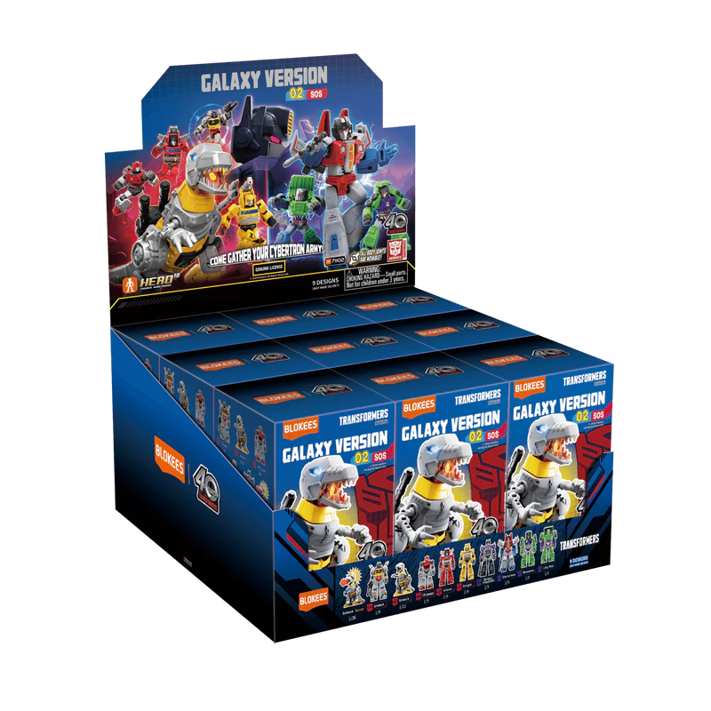 BLOKEES TRANSFORMERS GALAXY VER 2 MINI MODEL (BOX OF 9)