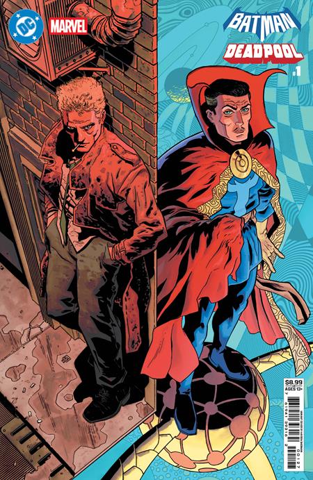 BATMAN DEADPOOL (2025) #1 (ONE SHOT) CVR P HAYDEN SHERMAN CONSTANTINE DR STRANGE CARD STOCK VAR