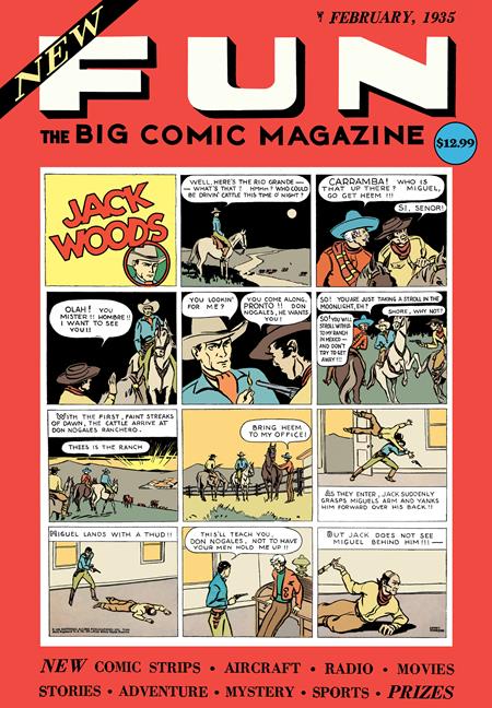 NEW FUN COMICS (1935) #1 FACSIMILE EDITION (2025) CVR B LYMAN ANDERSON FOIL VAR
