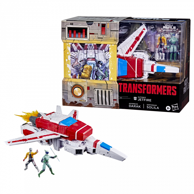 TRANSFORMERS VOID RIVALS AUTOBOT JETFIRE ZERTONIAN SOLILA AGGORIAN DARAK AF