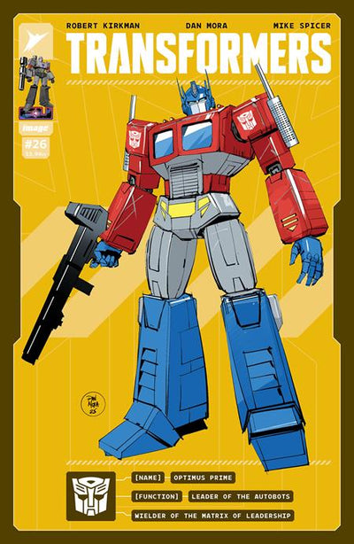 TRANSFORMERS (2023) #26 CVR E INC 1:50 DAN MORA & ANDRES JUAREZ VAR