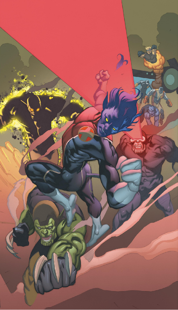 SECRET INVASION X-MEN (2008) #1 2ND PTG NORD VA