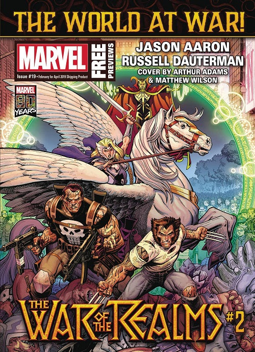 MARVEL PREVIEWS VOL 04 #19 FEBRUARY 2019 #187 VOL 187