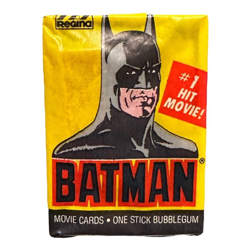 1989 REGINA BATMAN MOVIE SERIES 1 CARD PACK