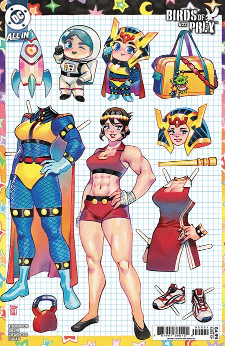 BIRDS OF PREY (2023) #22 CVR B RIAN GONZALES CARD STOCK VAR