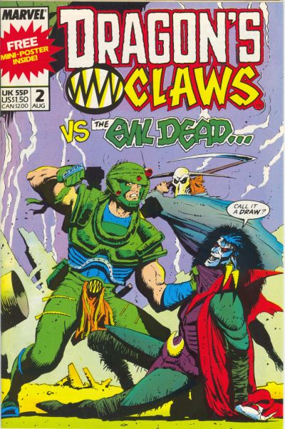 DRAGONS CLAWS (1988) #2