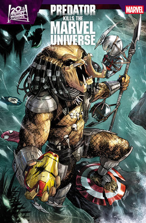 PREDATOR KILLS THE MARVEL UNIVERSE (2025) #1 2ND PRINTING MICHELE BANDINI VAR