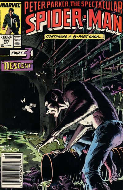 SPECTACULAR SPIDER-MAN (1976) #131 NEWSSTAND EDITION