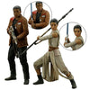 STAR WARS EPISODE VII THE FORCE AWAKEN REY & FINN ARTFX+ STATUE 2PK