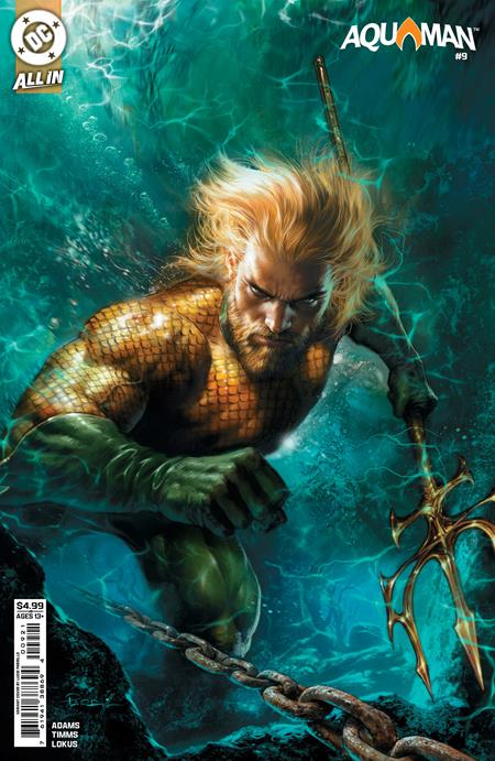 AQUAMAN (2025) #9 CVR B LUCIO PARRILLO CARD STOCK VAR