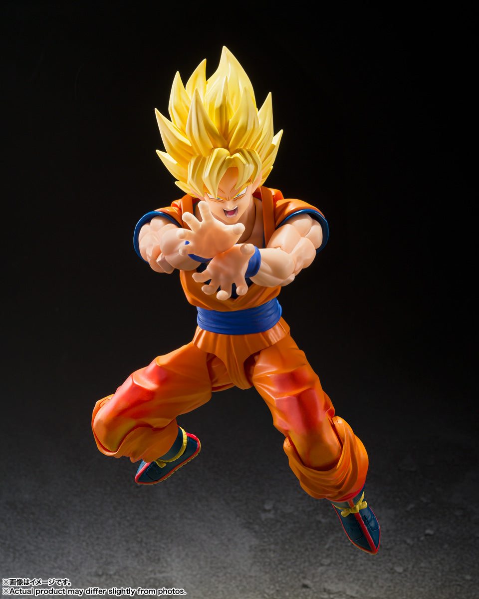 S.H.FIGUARTS DRAGON BALL SUPER SAIYAN SON GOKU THE GAMES BEGIN FIGURE AF