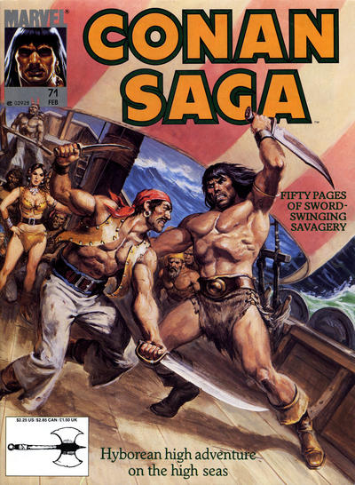 CONAN SAGA (1987) #71