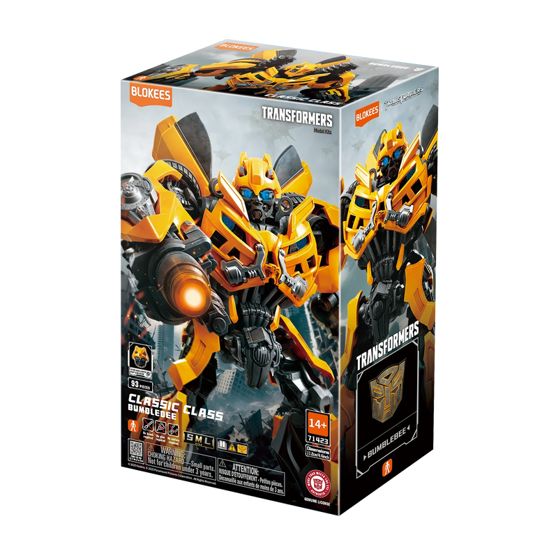 BLOKEES TRANSFORMERS CLASSIC CLASS 23 BUMBLEBEE DARK SIDE OF THE MOON MODEL