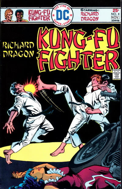 RICHARD DRAGON KUNG FU FIGHTER (1975) #4 (VG/FN)