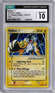 2005 POKEMON EX UNSEEN FORCES RAIKOU HOLO #114 CGC 10