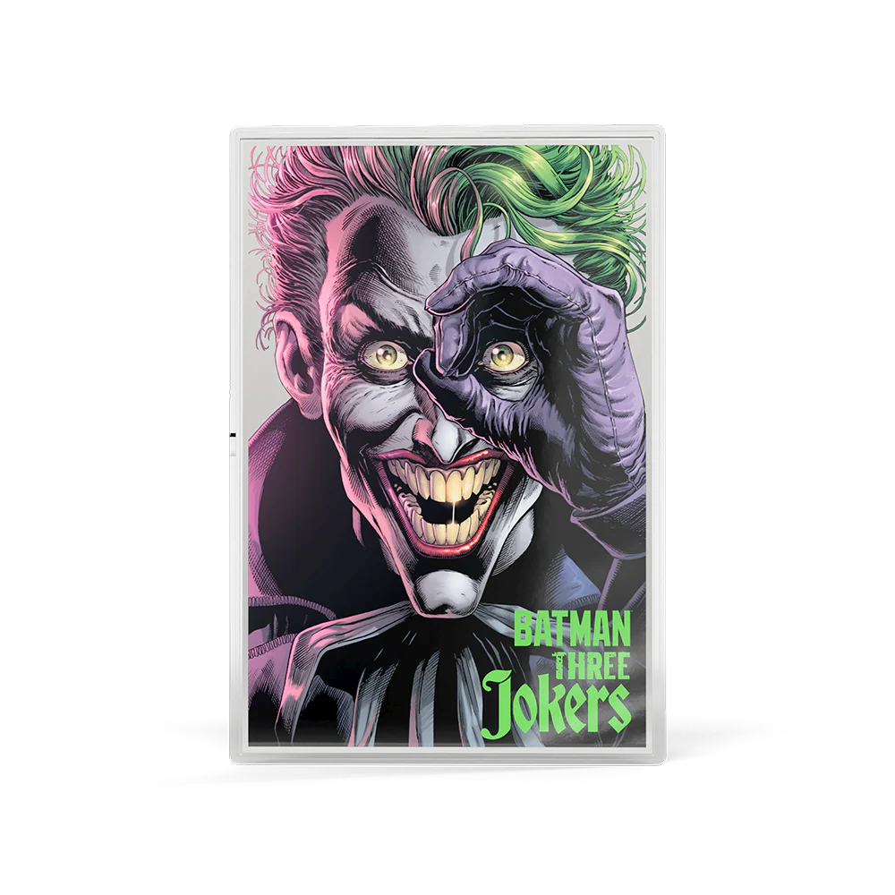 BATMAN THREE JOKERS #3 - THE COMEDIAN 1oz SILVER FOIL (LIMIT ONE PER CUSTOMER)