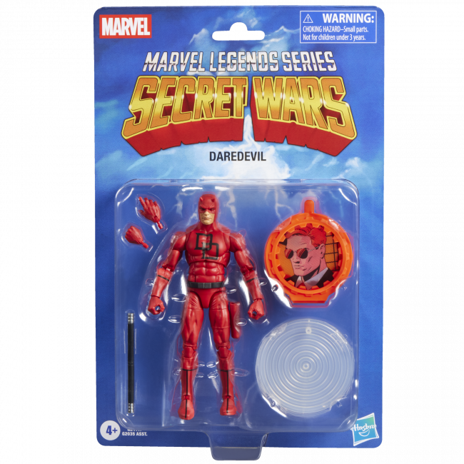MARVEL LEGENDS SERIES SECRET WARS DAREDEVIL AF