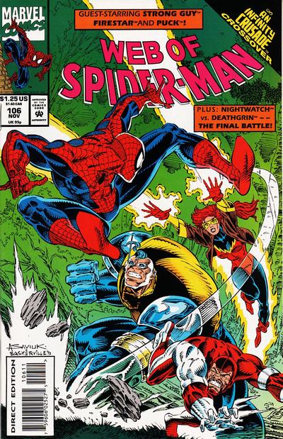 WEB OF SPIDER-MAN (1985) #106