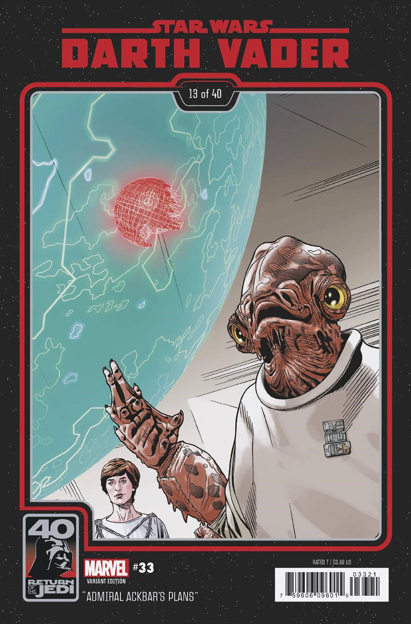 STAR WARS DARTH VADER (2020) #33 RETURN JEDI 40TH ANNIVERSARY VAR