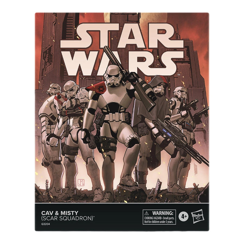 STAR WARS BLACK SERIES MISTY & CAV (SCAR SQUADRON) 2 PACK FIGURE AF
